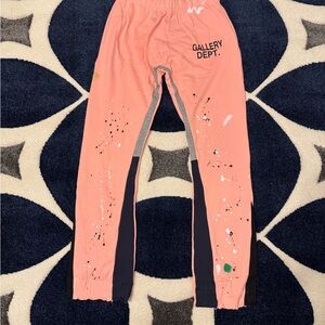 Gallery Dept Painted Flare Sweatpants Pink Size Large